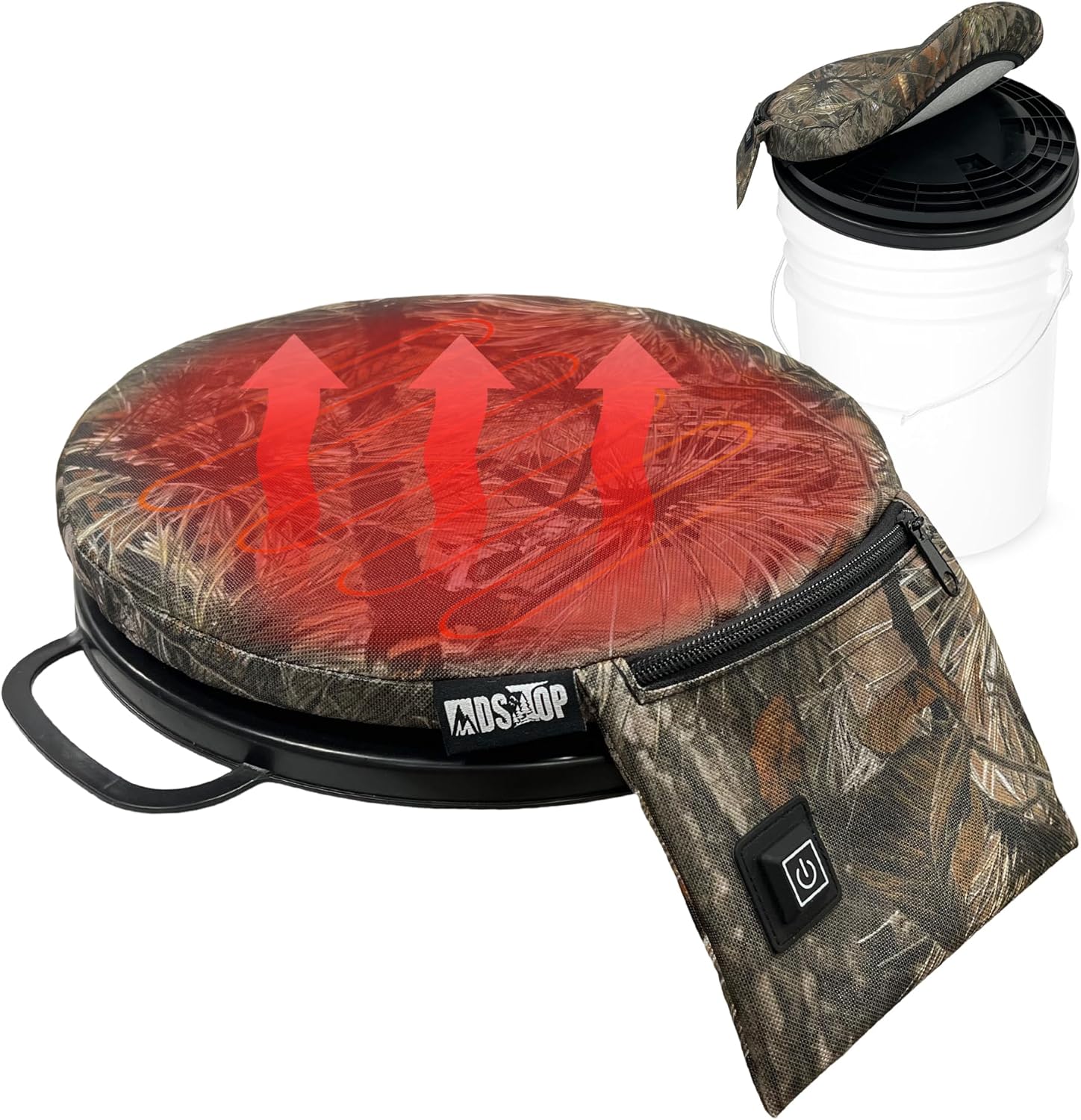 MDSTOP 5 Gallon Bucket Seat Portable Cushioned Outdoor Seat Mydays MDSTOP 5 Gallon Bucket Seat Portable Cushioned Outdoor Seat Mydays