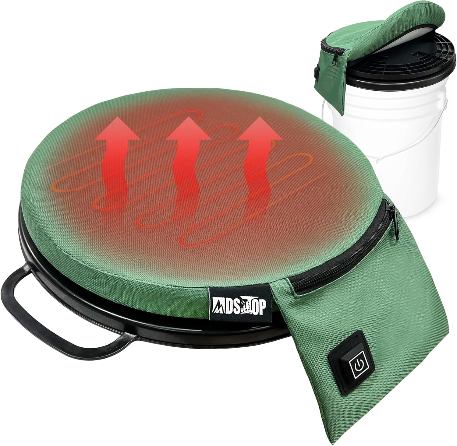 MDSTOP 5 Gallon Bucket Seat Portable Cushioned Outdoor Seat  Mydays