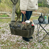 Waxed Canvas Camping Tool Storage Bag - Mydays