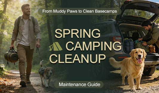 From Muddy Paws to Clean Basecamps: Spring Camping Cleanup & Maintenance Guide - Mydays
