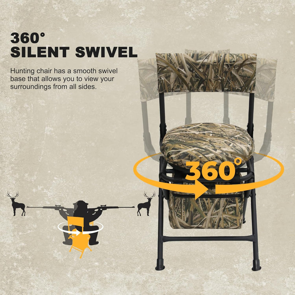 360° Rotating Hunting Chair - Mydays