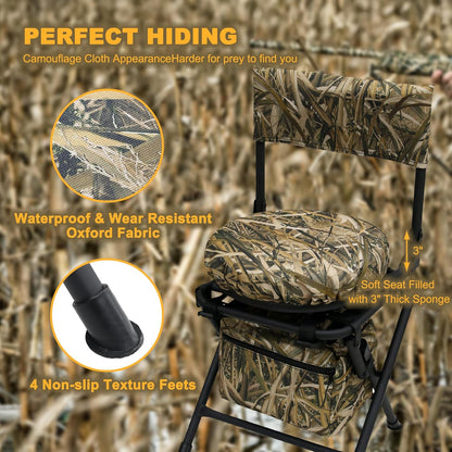 360° Rotating Hunting Chair - Mydays
