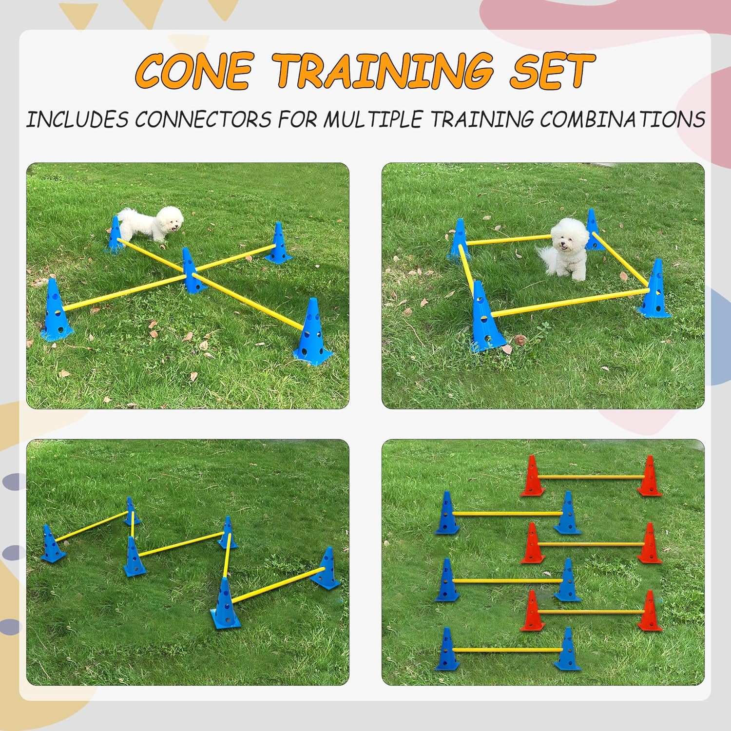 Adjustable Dog Agility Set - Mydays