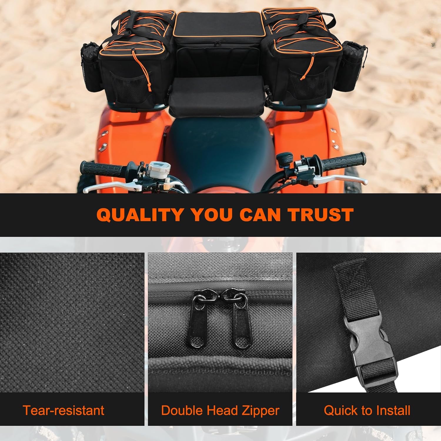 ATV Rear Storage Bags - Mydays