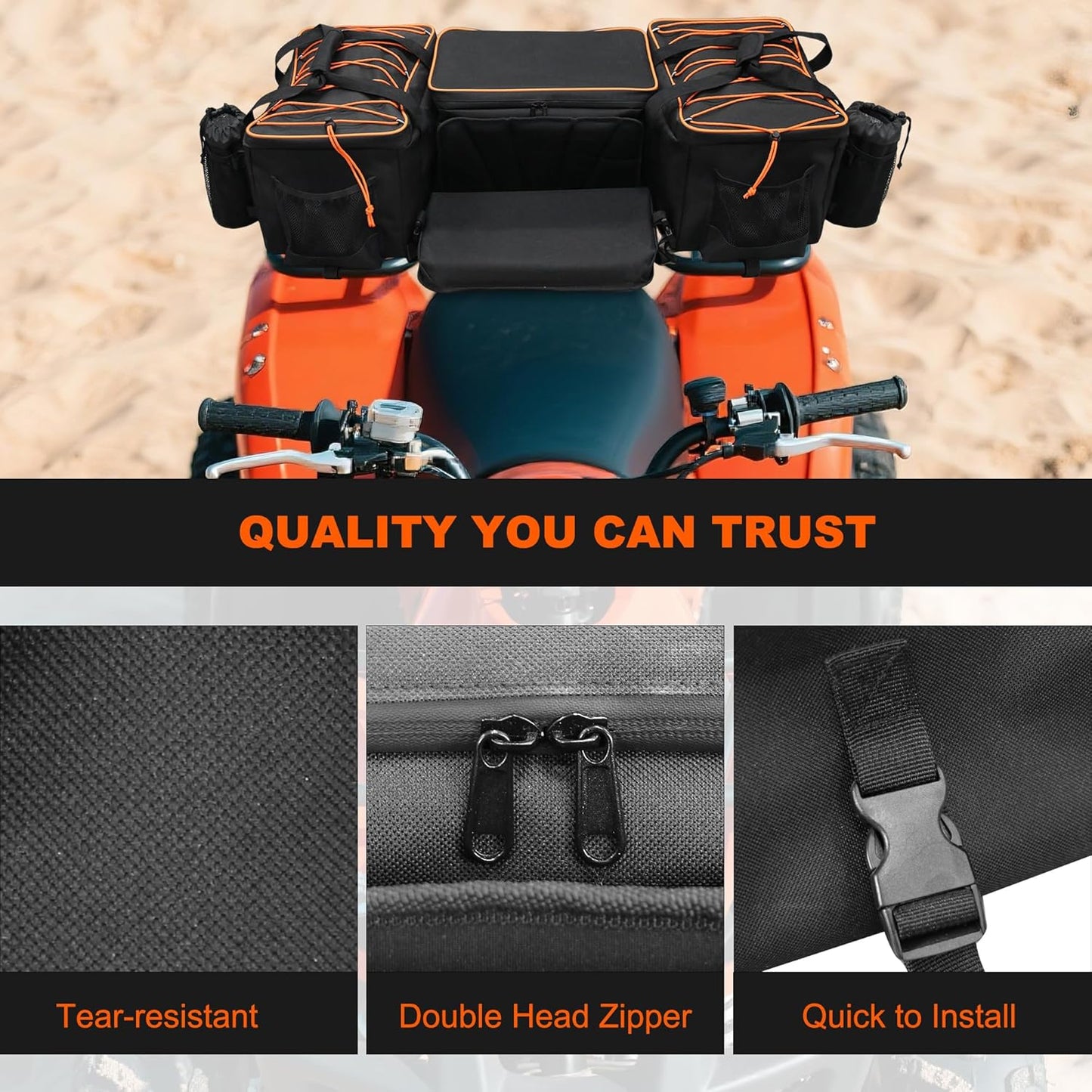 ATV Rear Storage Bags - Mydays