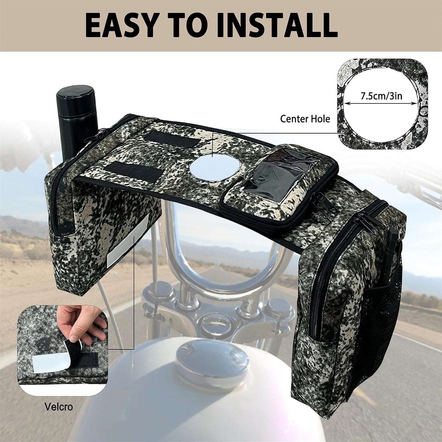 ATV Saddle Bag Cargo Tank Storage Luggage - Mydays