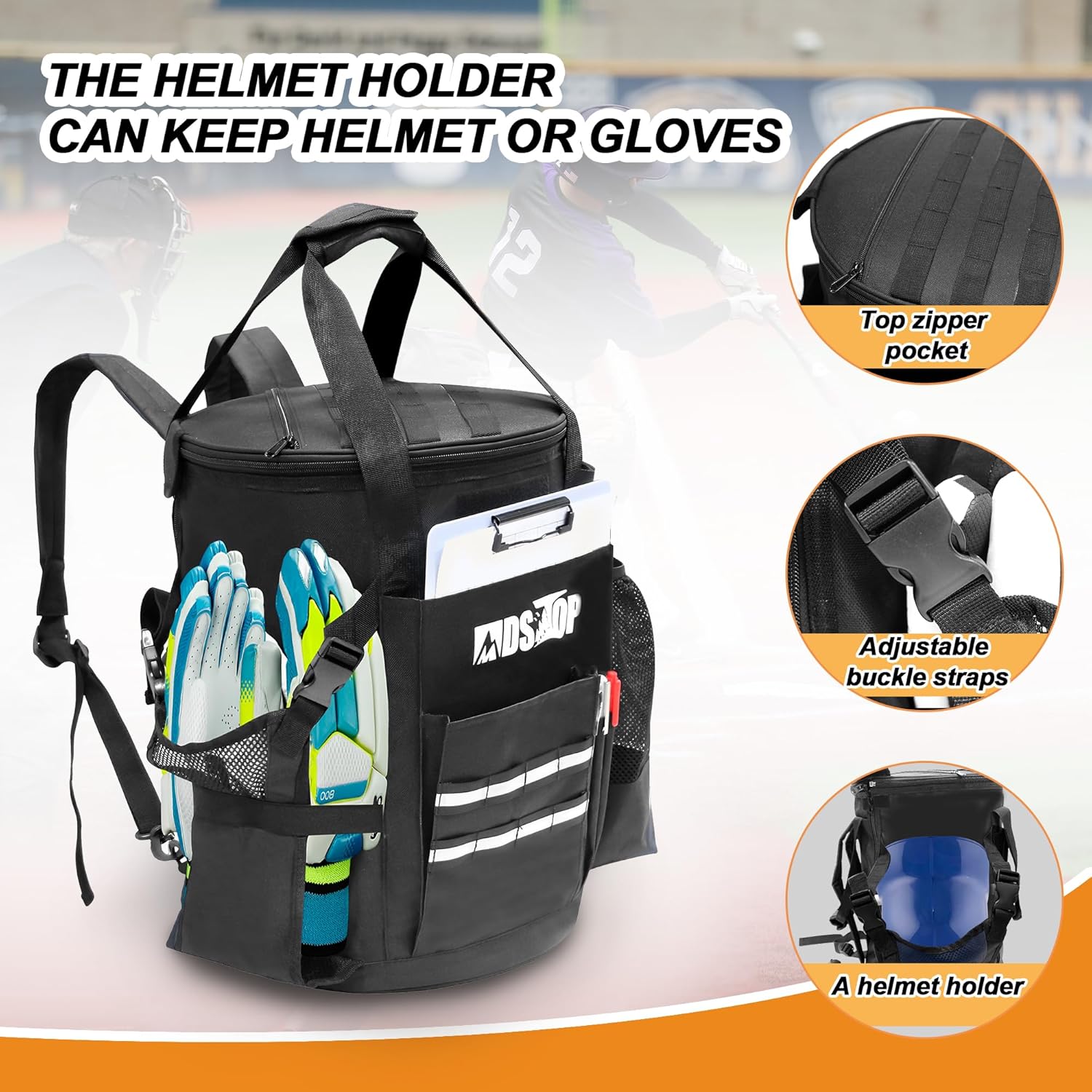 Baseball Coach Accessories Storage Pouch - Mydays