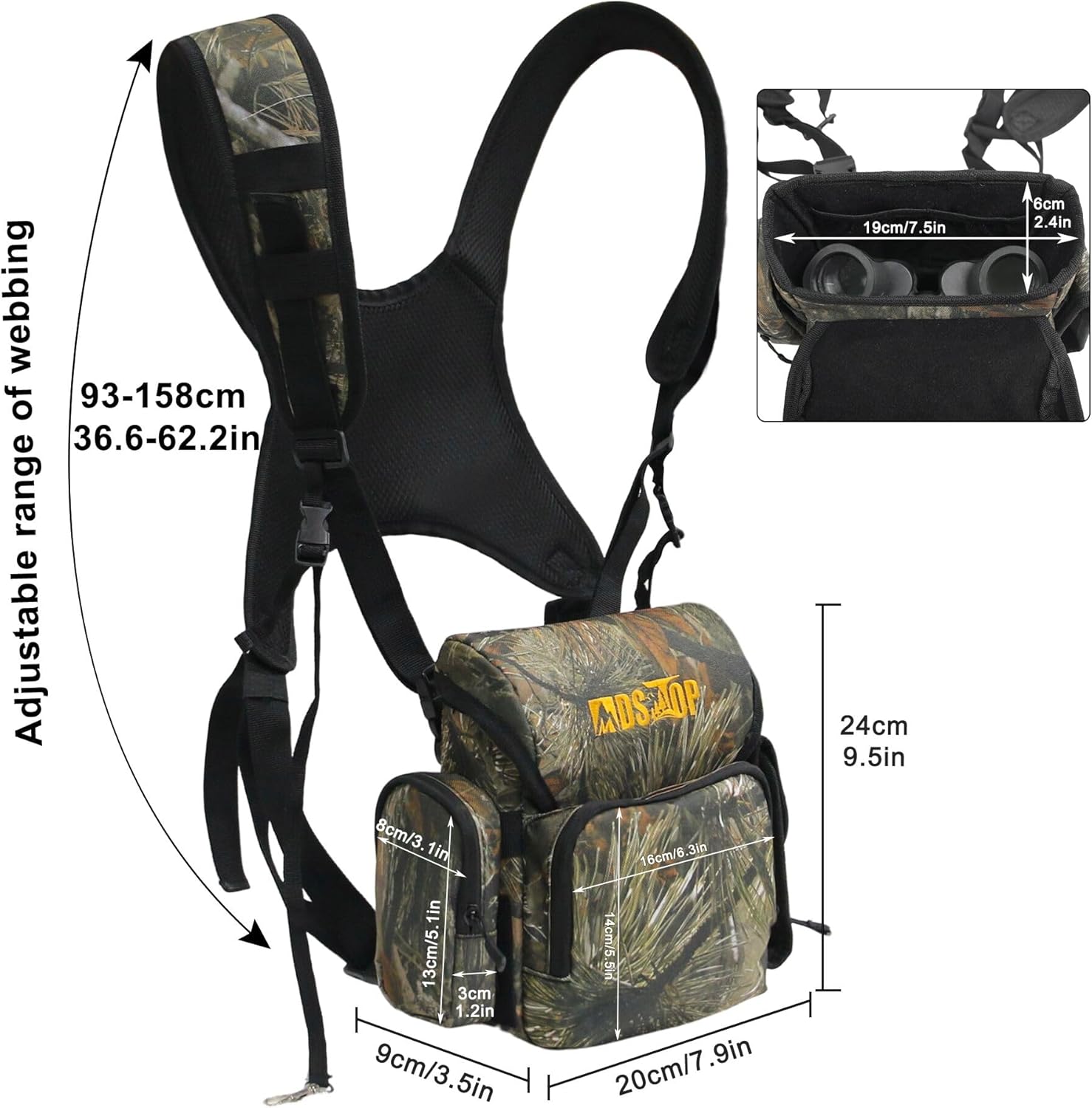 Binocular Harness Chest Pack - Mydays