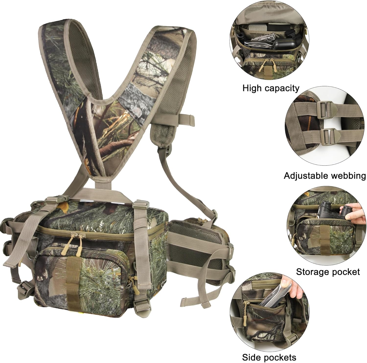 Camo Hunting Fanny Waist Pack - Mydays