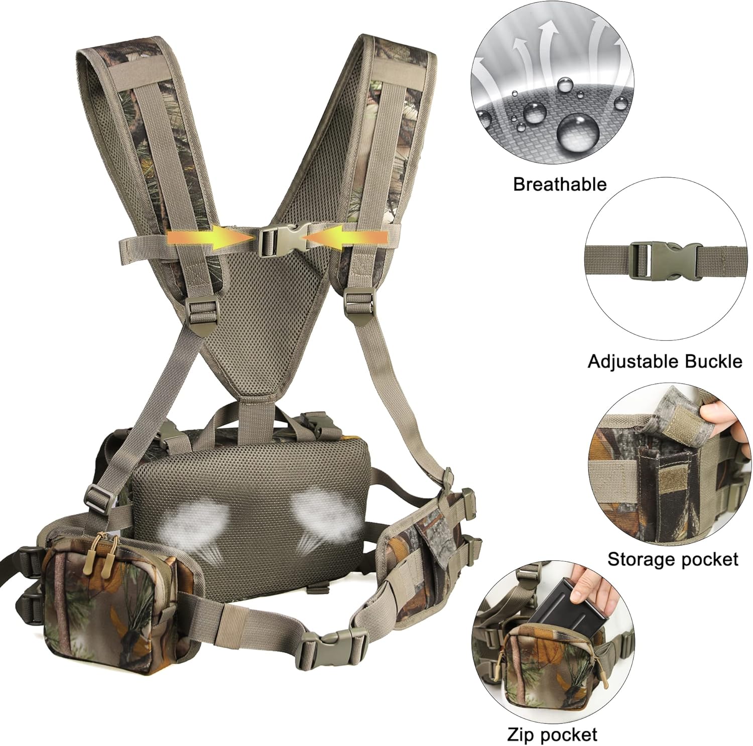 Camo Hunting Fanny Waist Pack - Mydays