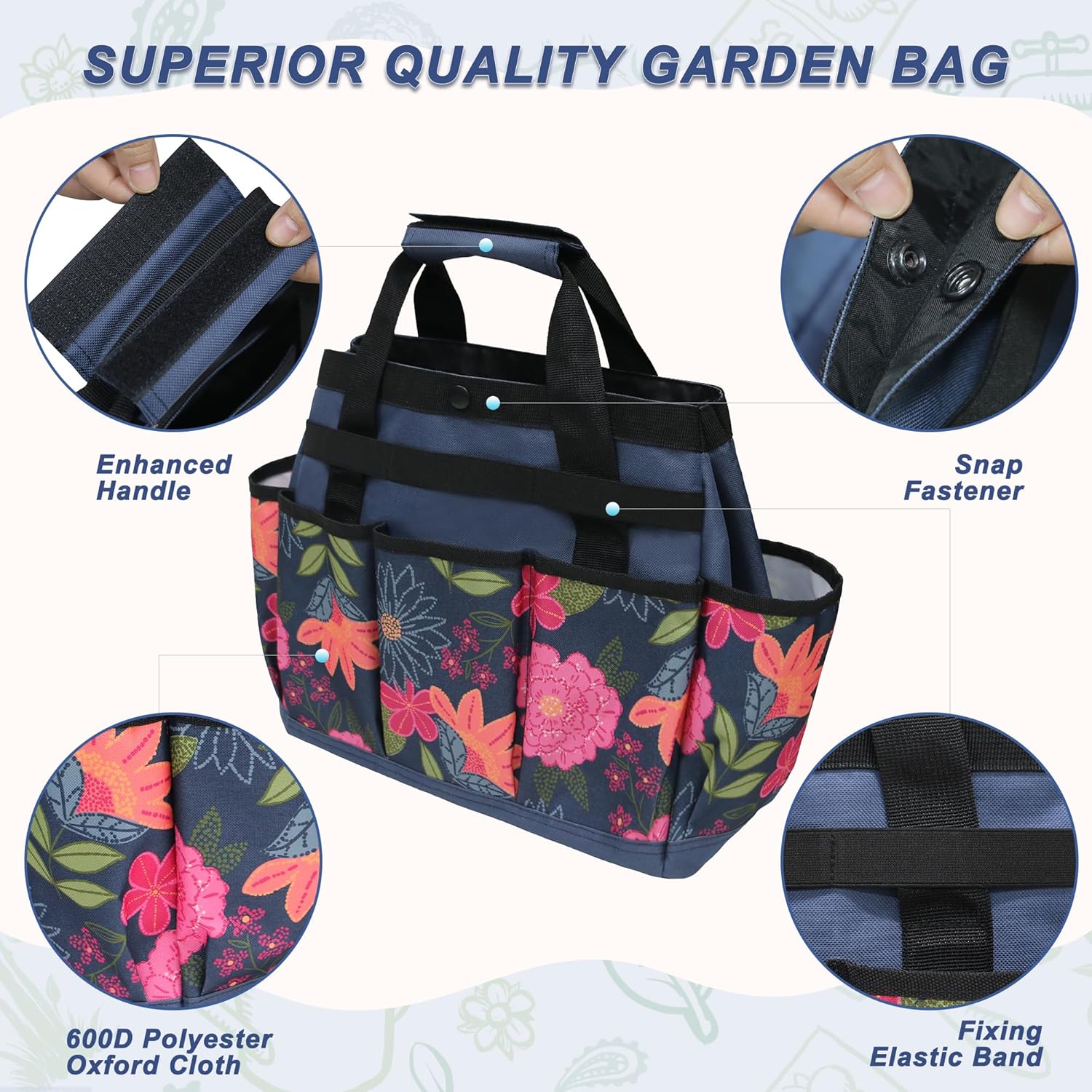 Canvas Garden Tool Tote Bag - Mydays