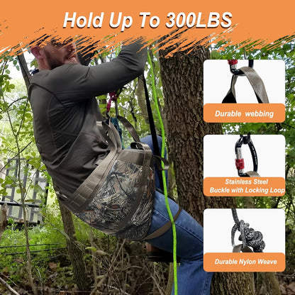 Comfortable Hammock Tree Saddle - Mydays