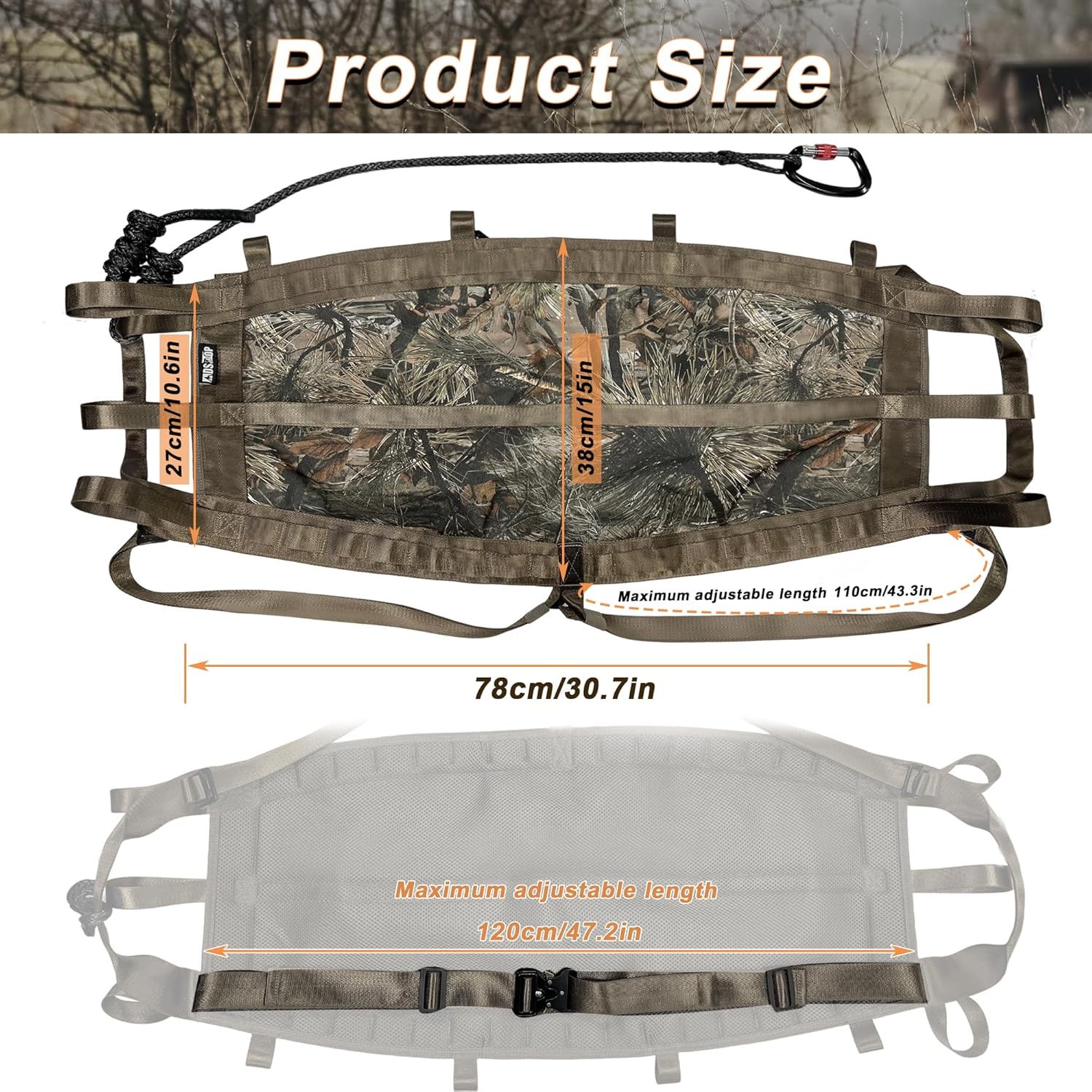 Comfortable Hammock Tree Saddle - Mydays