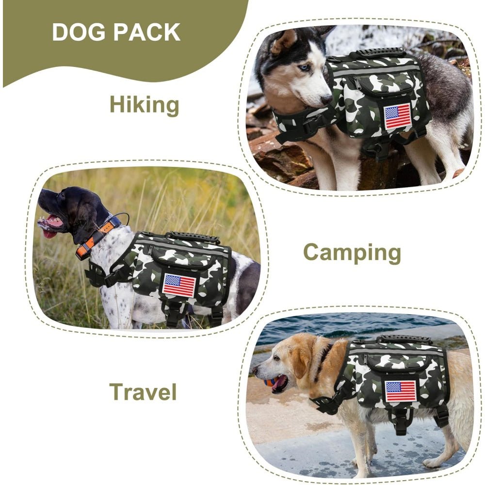 Dog Backpack Saddle Bag - Mydays