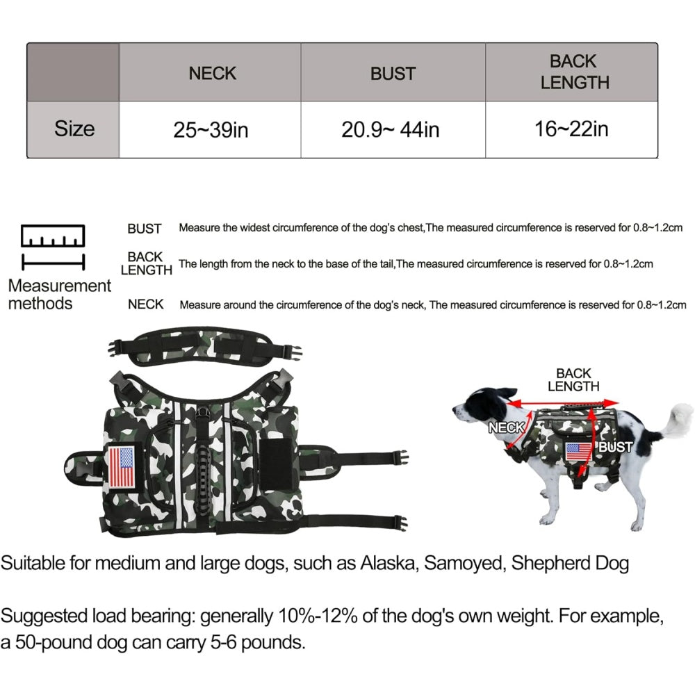 Dog Backpack Saddle Bag - Mydays