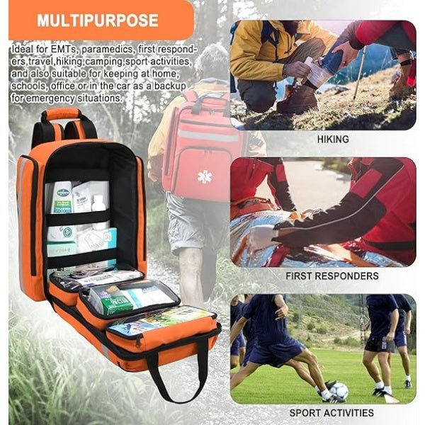 Hard Shell First Aid Backpack Mydays Outdoor First Aid Medical Backpack Durable Emergency Supply Pack