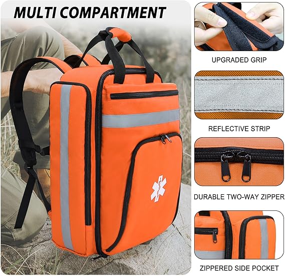 First Aid Box Backpack Mydays Outdoor First Aid Medical Backpack Durable Emergency Supply Pack
