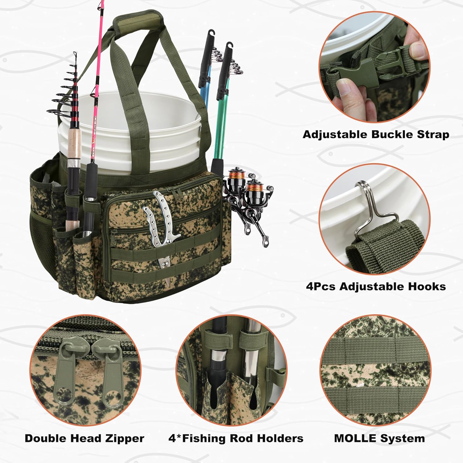 Fishing Bucket Organizer - Mydays