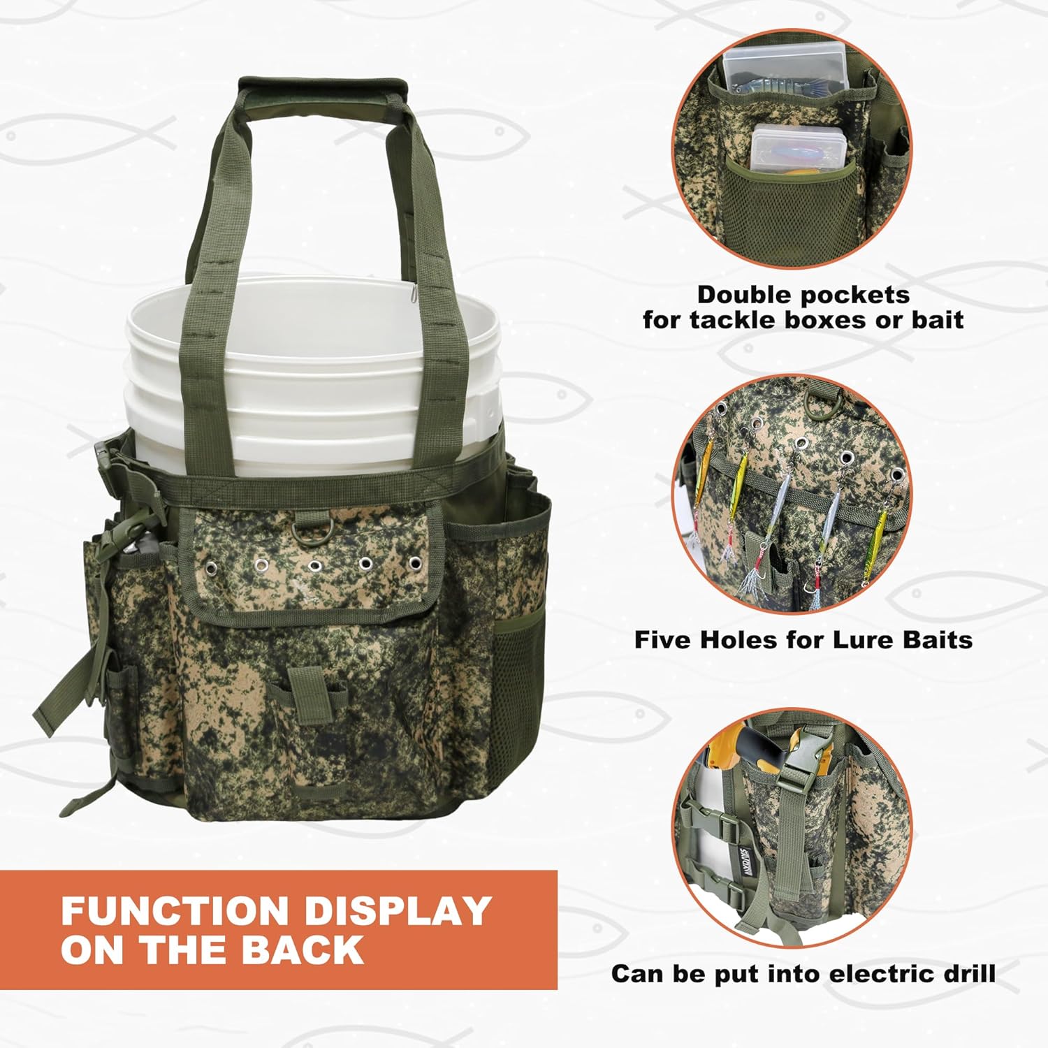 Fishing Bucket Organizer - Mydays