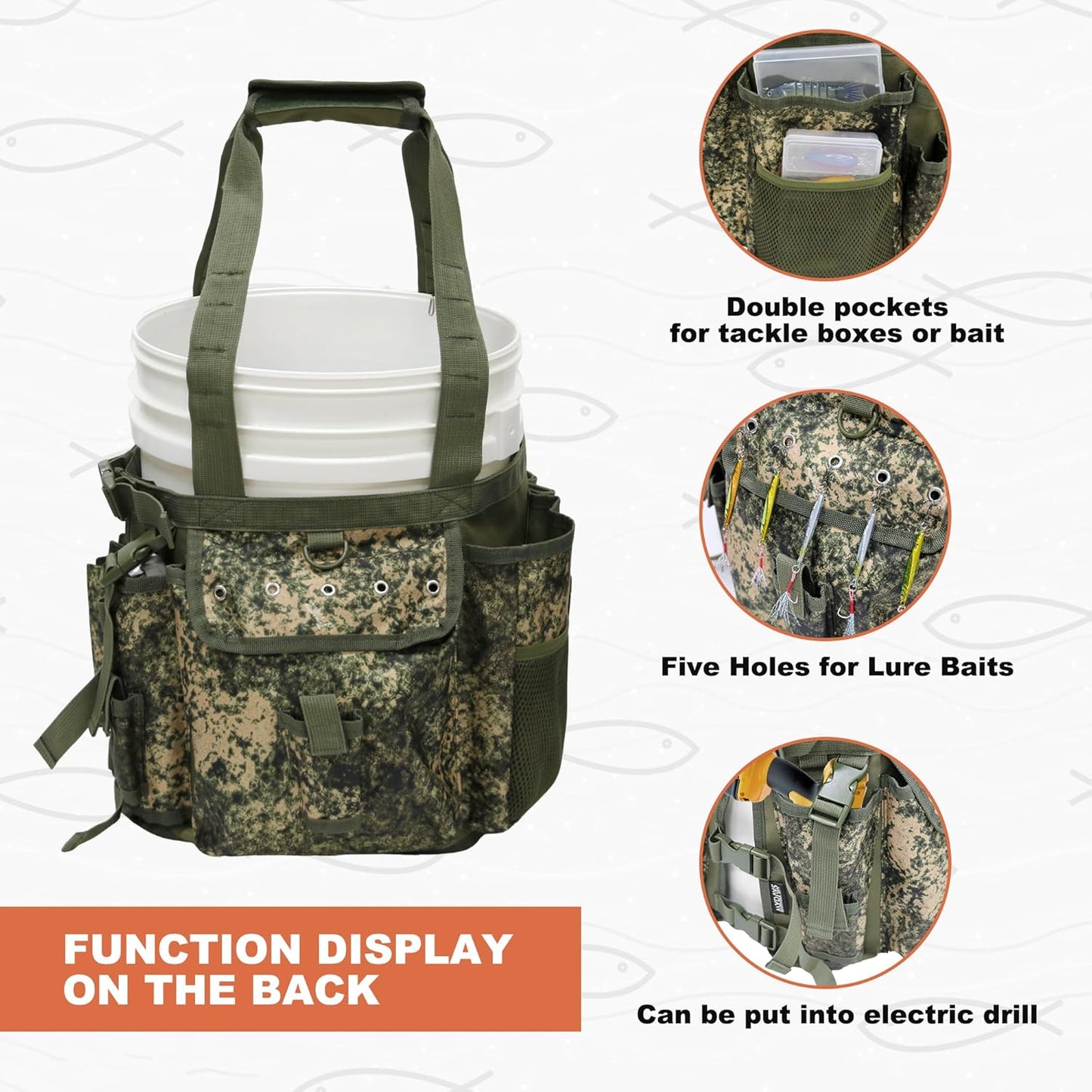 Fishing Bucket Organizer - Mydays