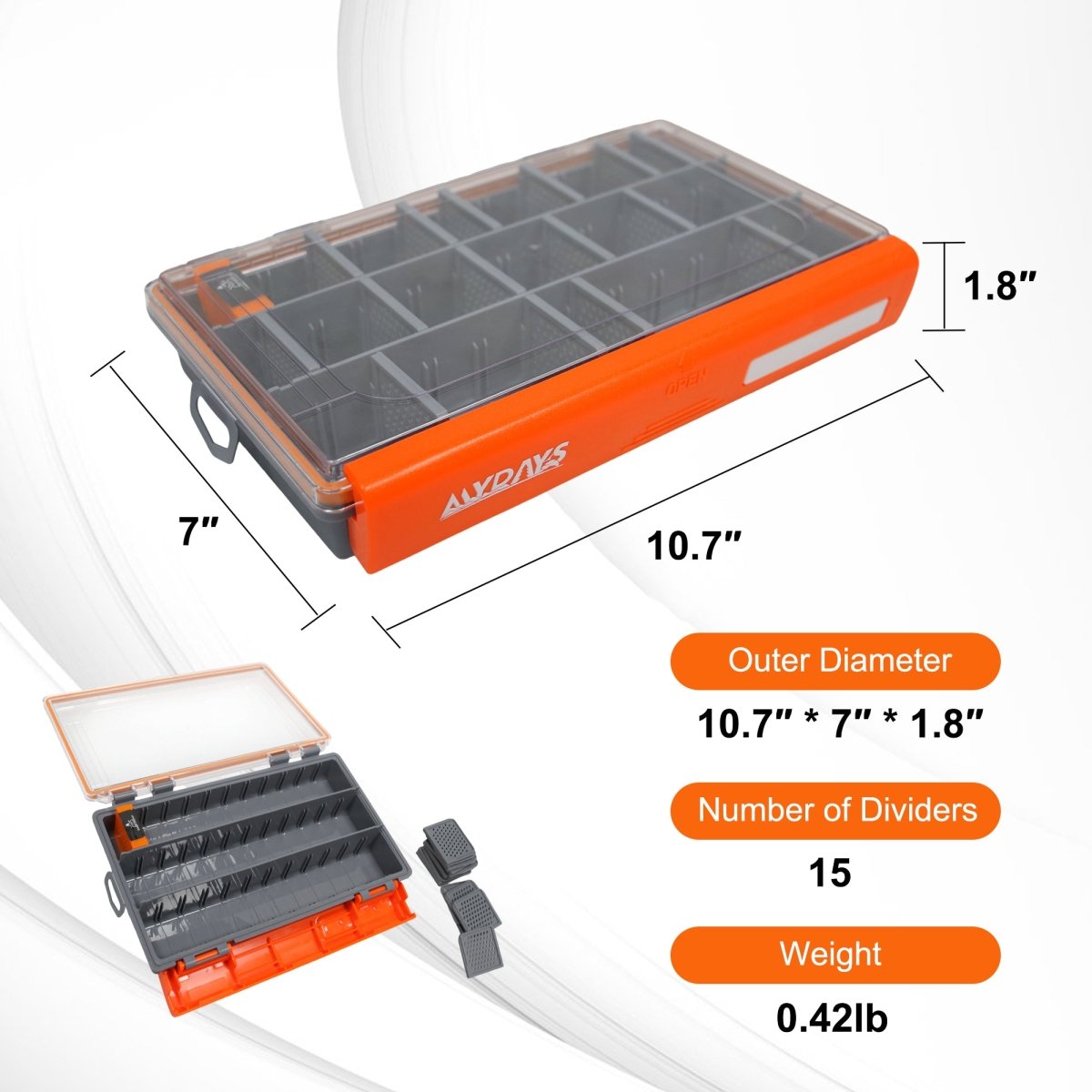 Fishing Lure Storage Box - Mydays