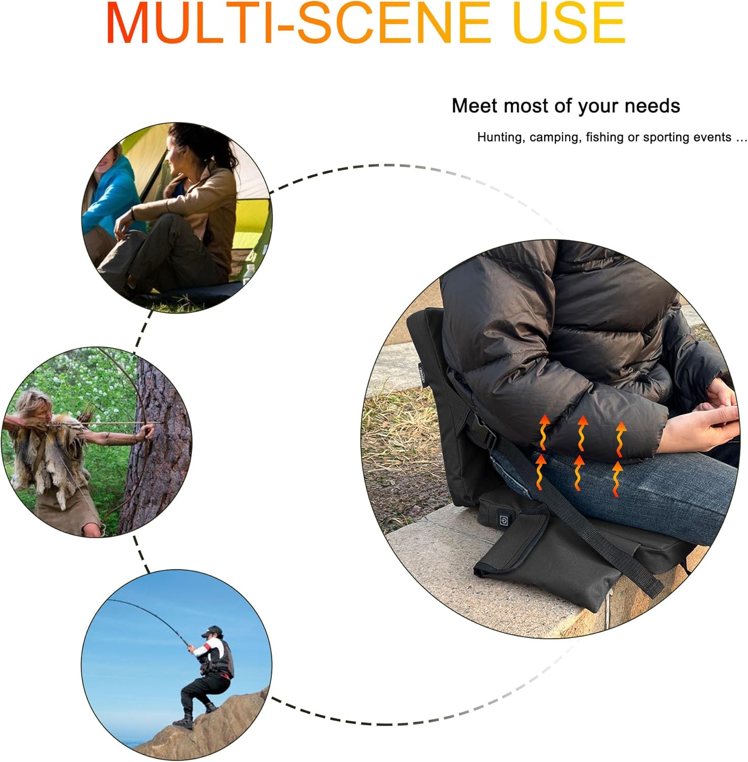 Foldable Heated Seat Cushion - Mydays