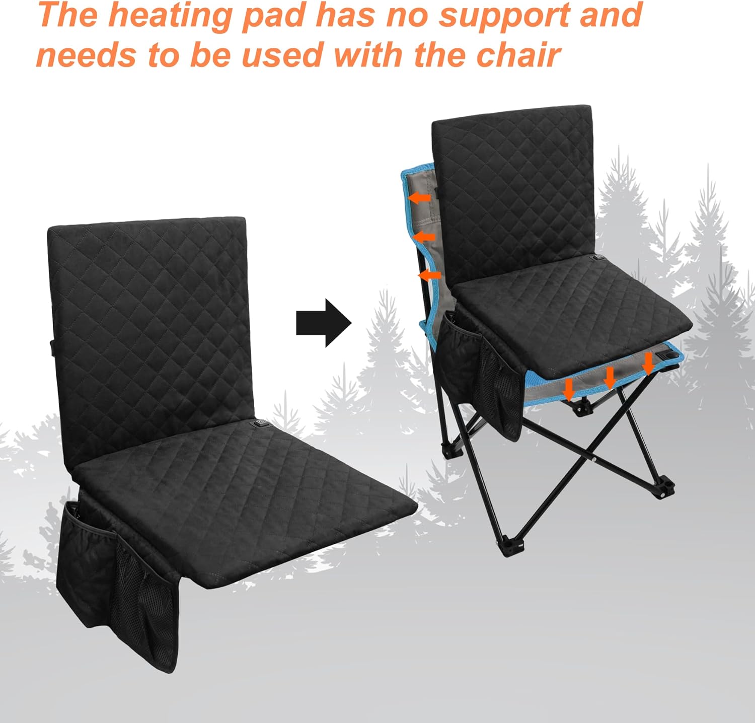 Foldable Heated Stadium Seats - Mydays