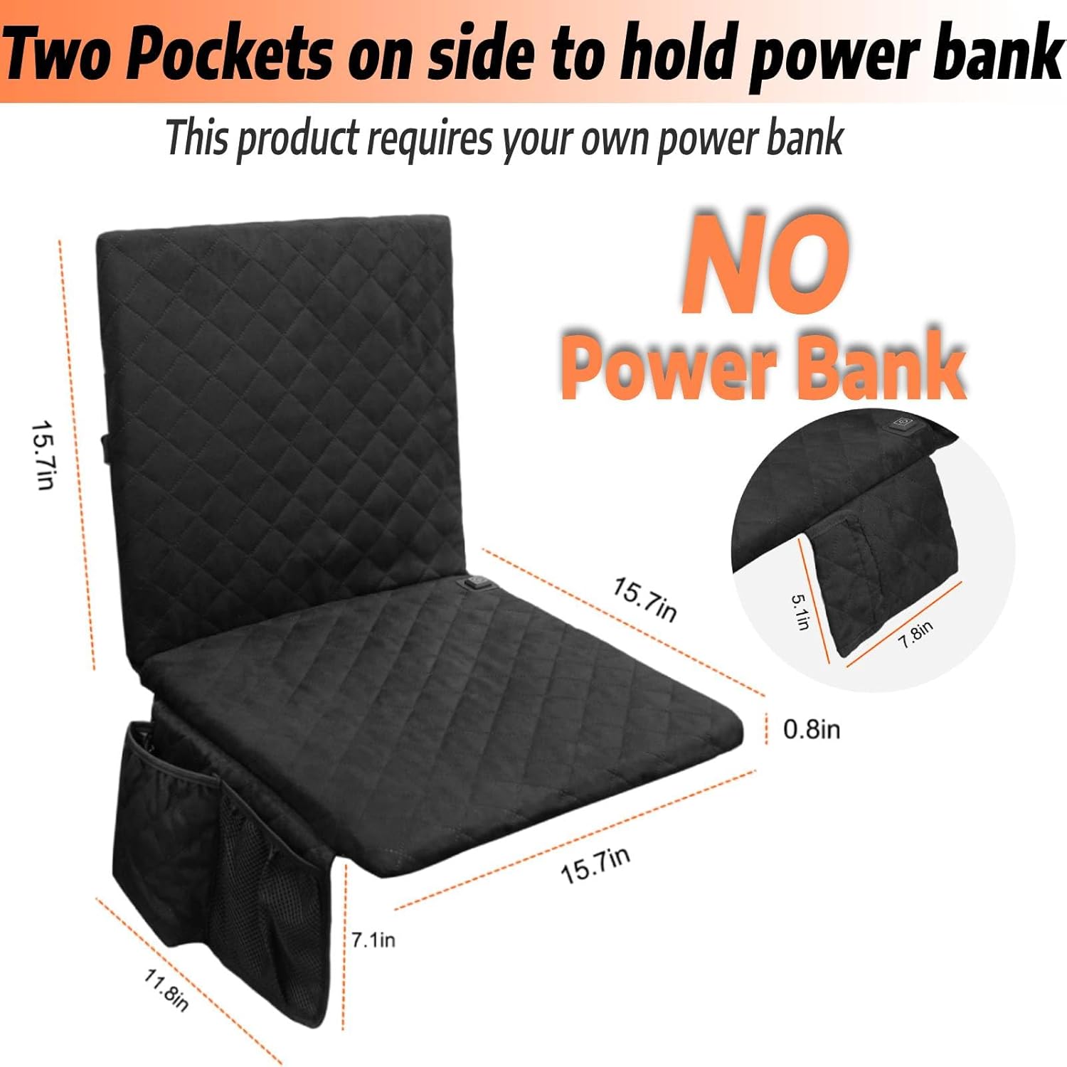 Foldable Heated Stadium Seats - Mydays