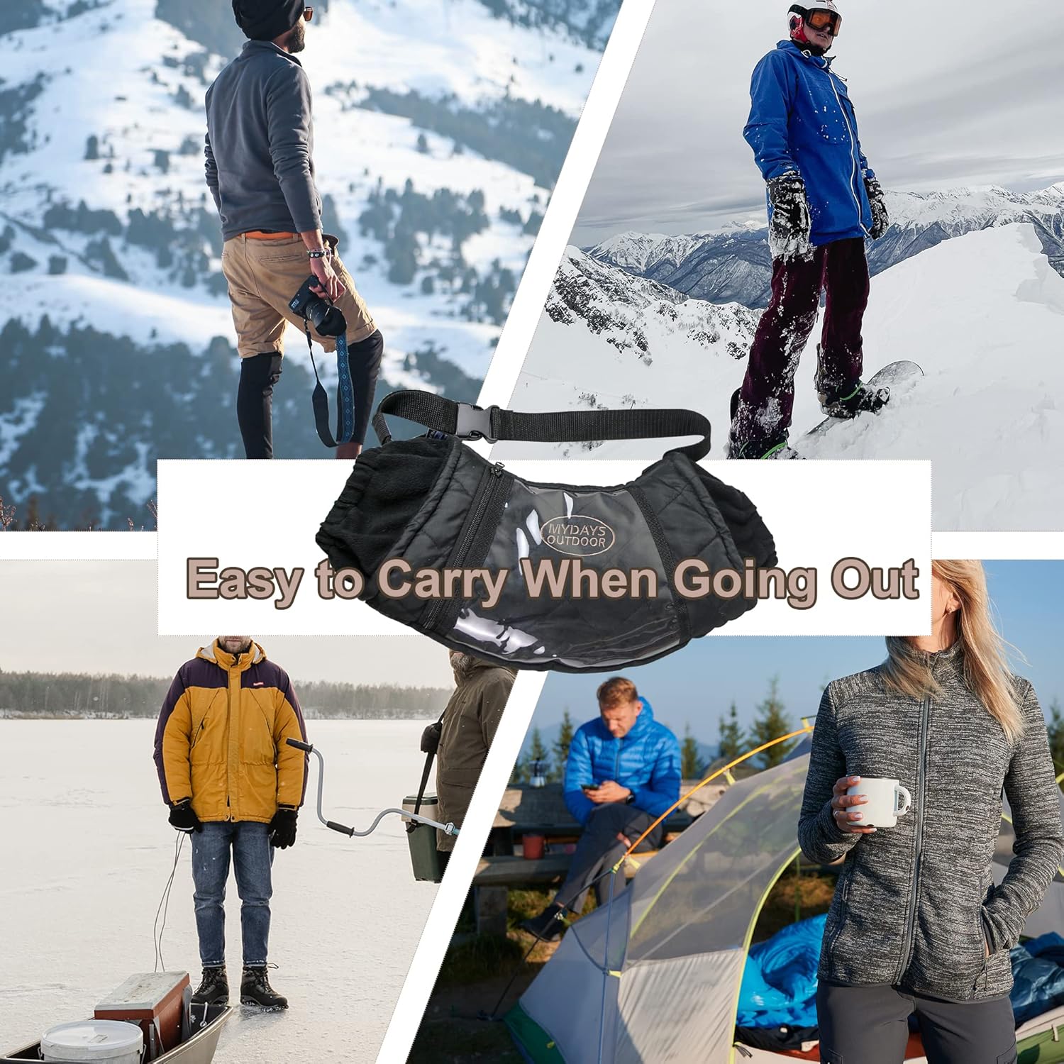 Football Sideline Hand Warmer Muff Accessory - Mydays