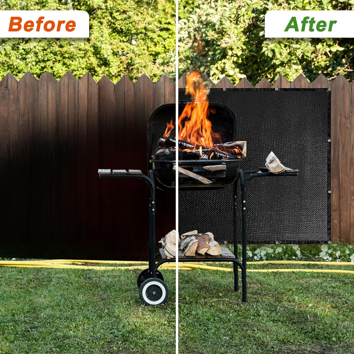 Heat Shield Behind Grill - Mydays