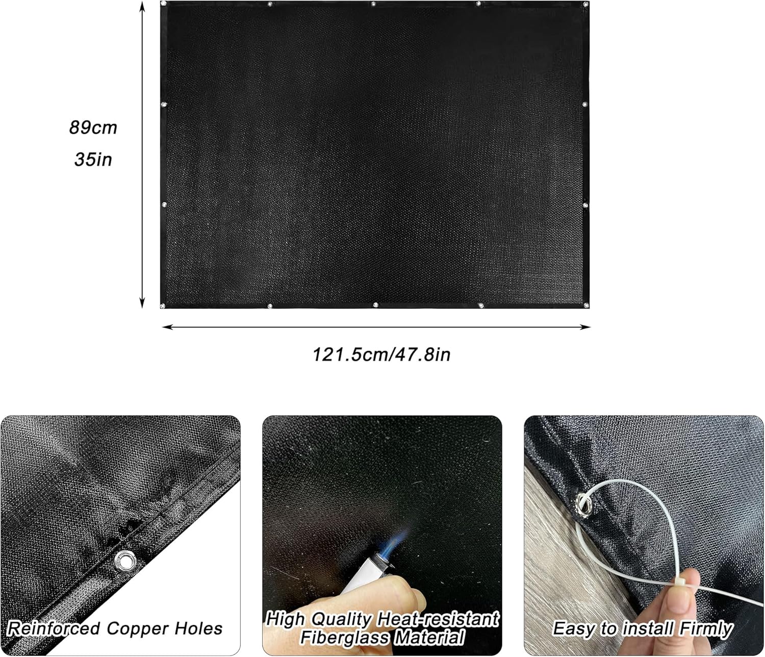 Heat Shield Behind Grill - Mydays