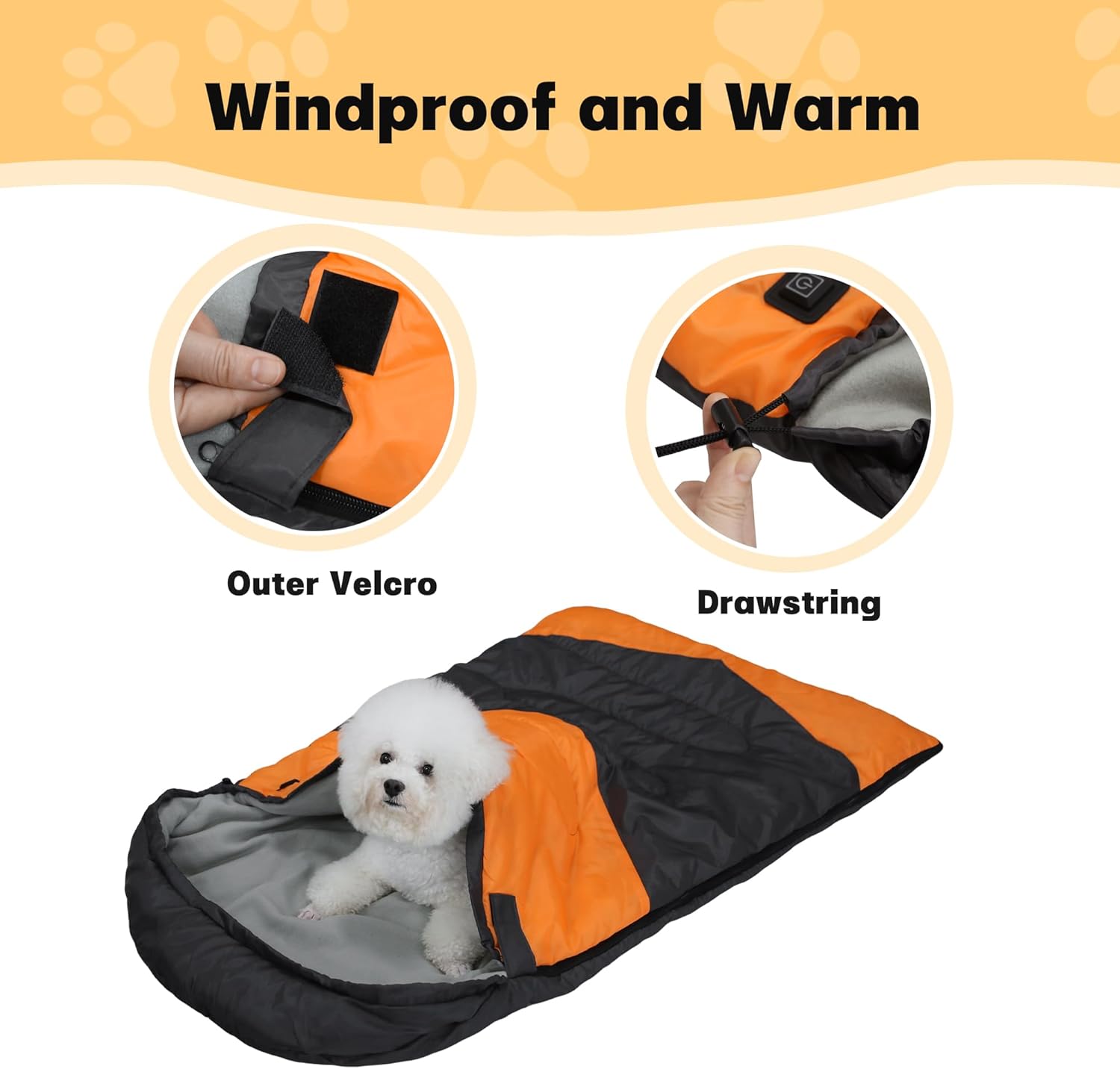 Heated Dog Sleeping Bag - Mydays