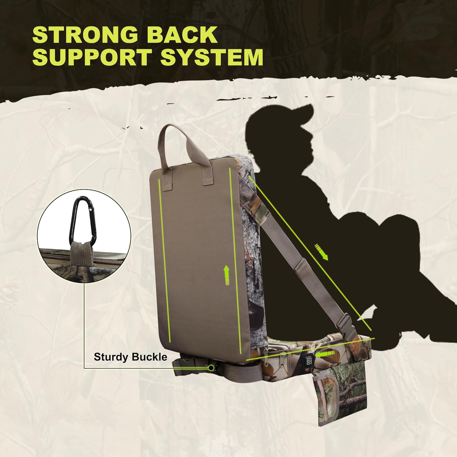 Heated Hunting Seat Cushion - Mydays