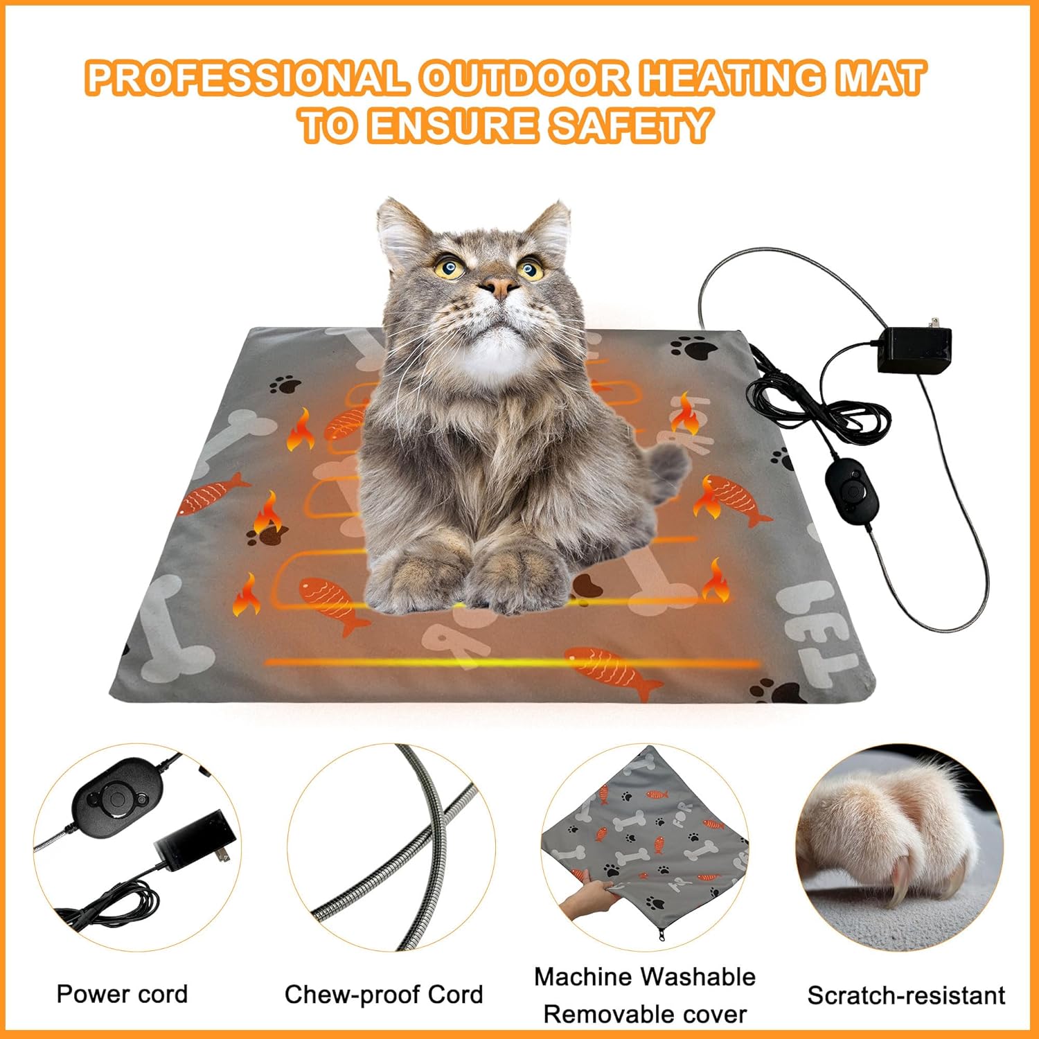 Heated Pet House for Cats & Small Dogs - Mydays