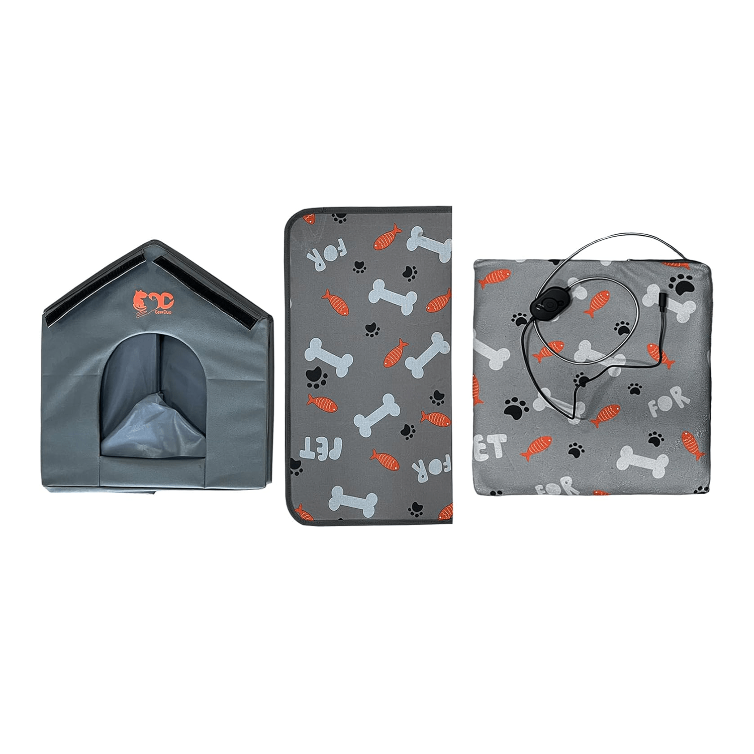 Heated Pet House for Cats & Small Dogs - Mydays