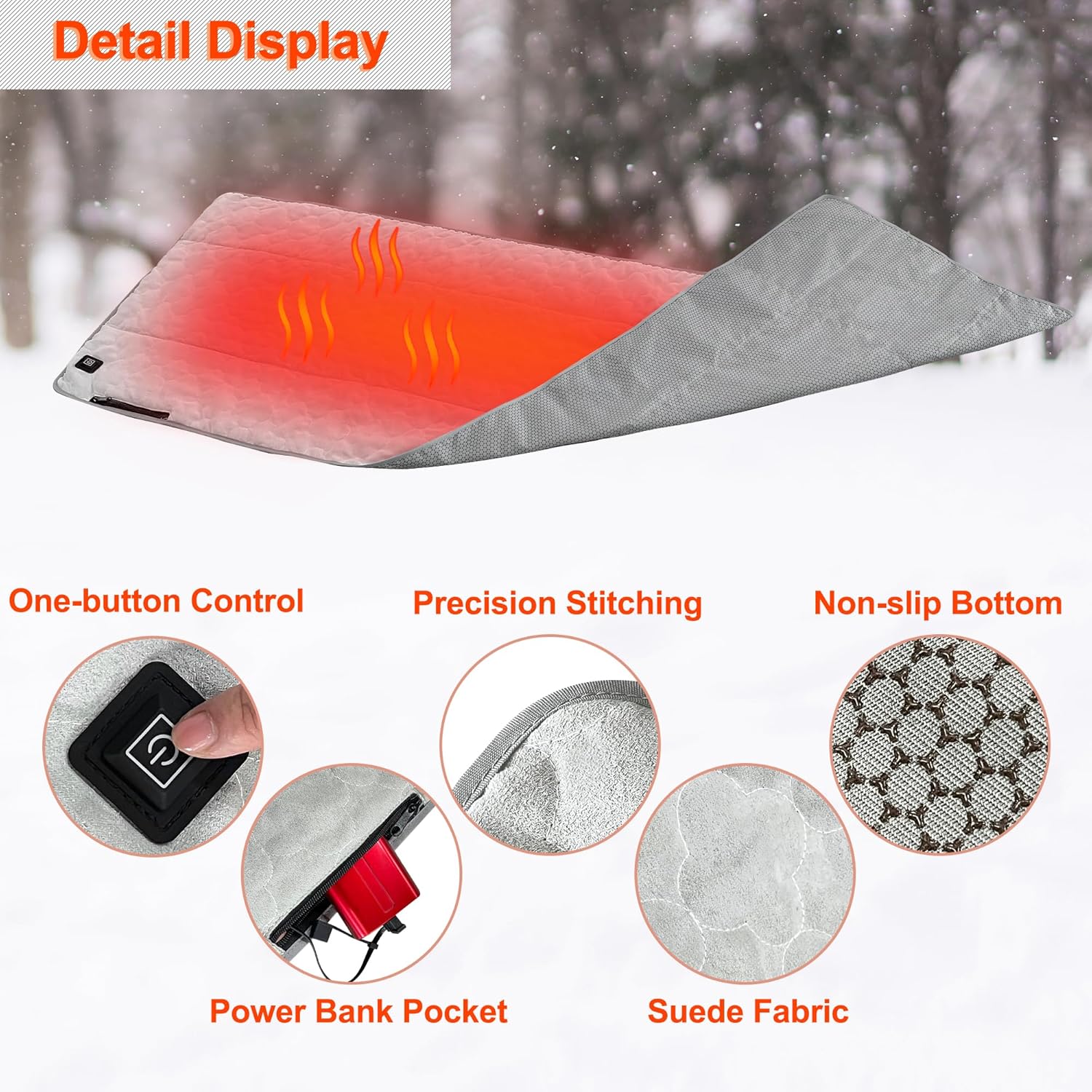 Heated Sleeping Bag Pad - Mydays