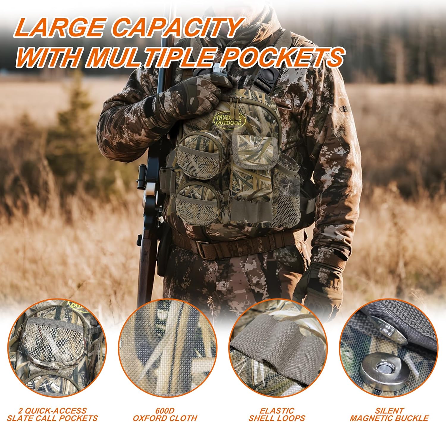 Patrick Rig Pack Mydays Hunting Chest Rig Pack | Modular Tactical Gear Carrier