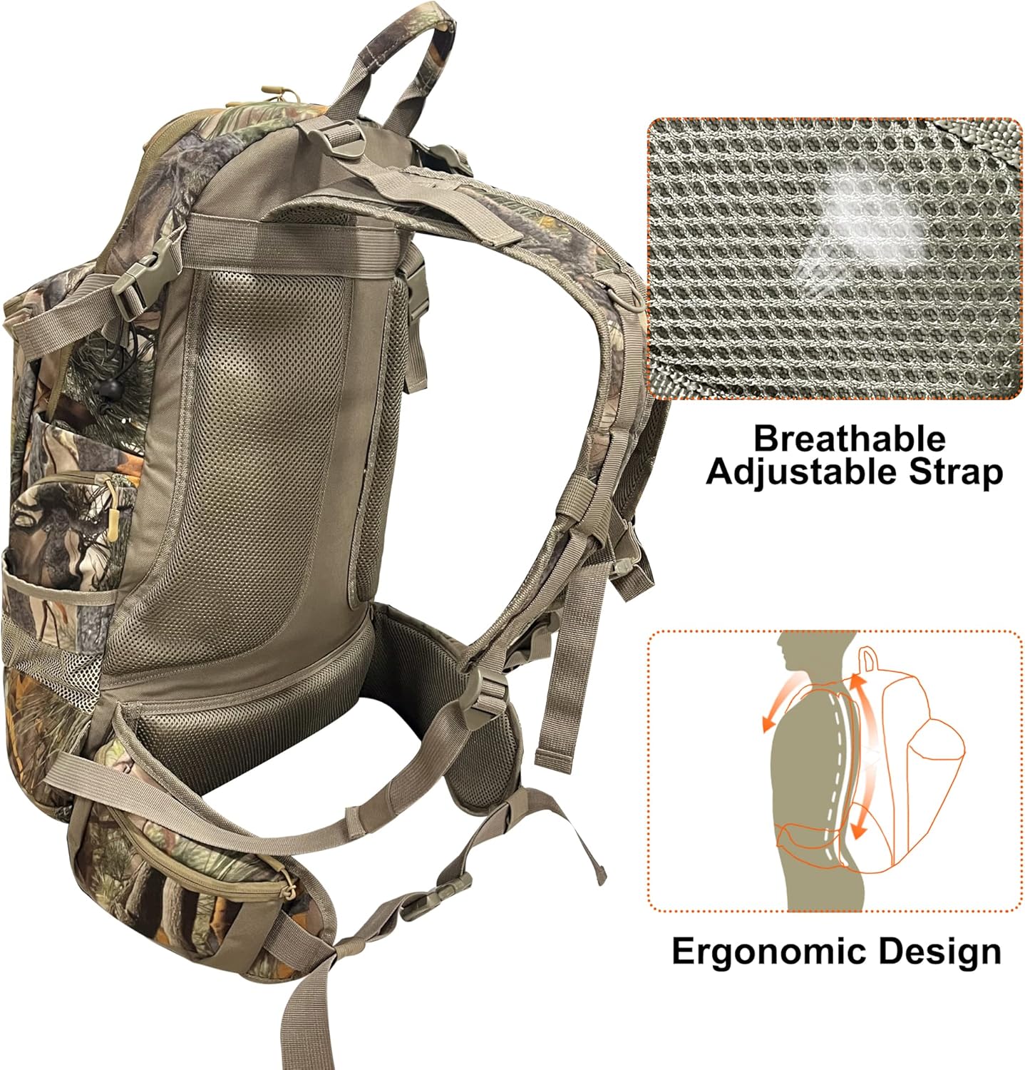 Large Capacity Hunting Backpack - Mydays