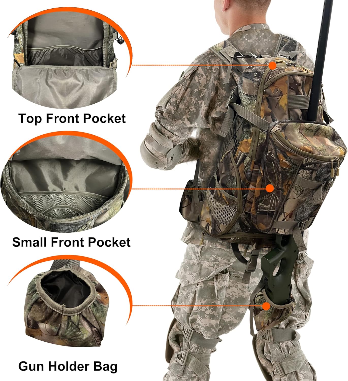 Large Capacity Hunting Backpack - Mydays