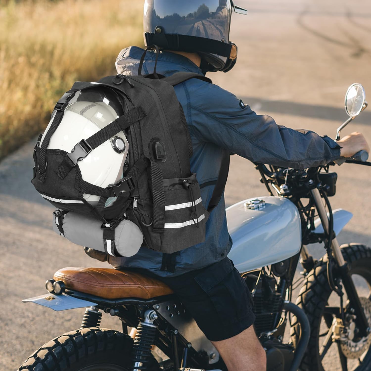 Large Capacity Motorcycle Backpack - Mydays