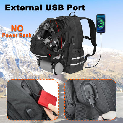 Large Capacity Motorcycle Backpack - Mydays