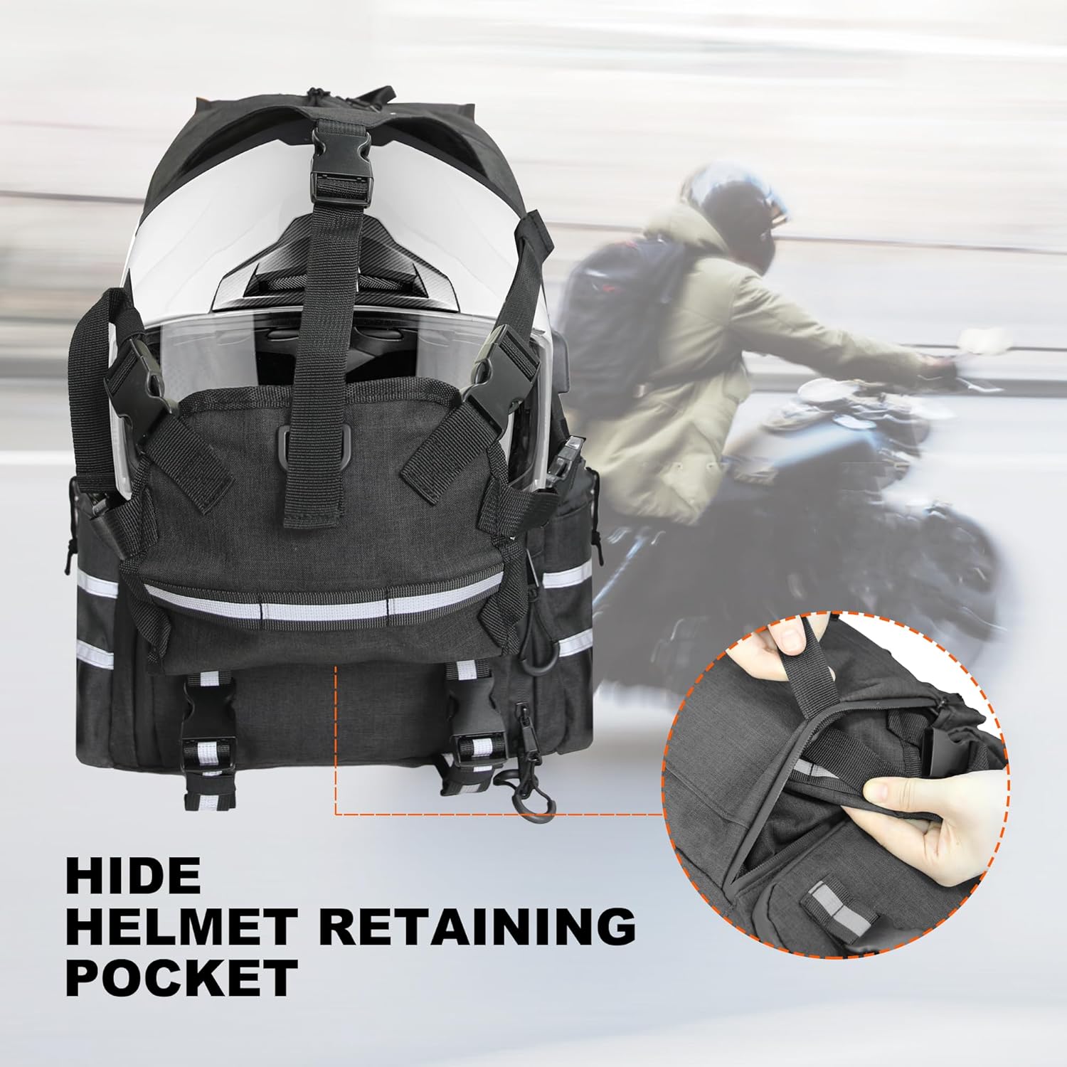 Large Capacity Motorcycle Backpack - Mydays
