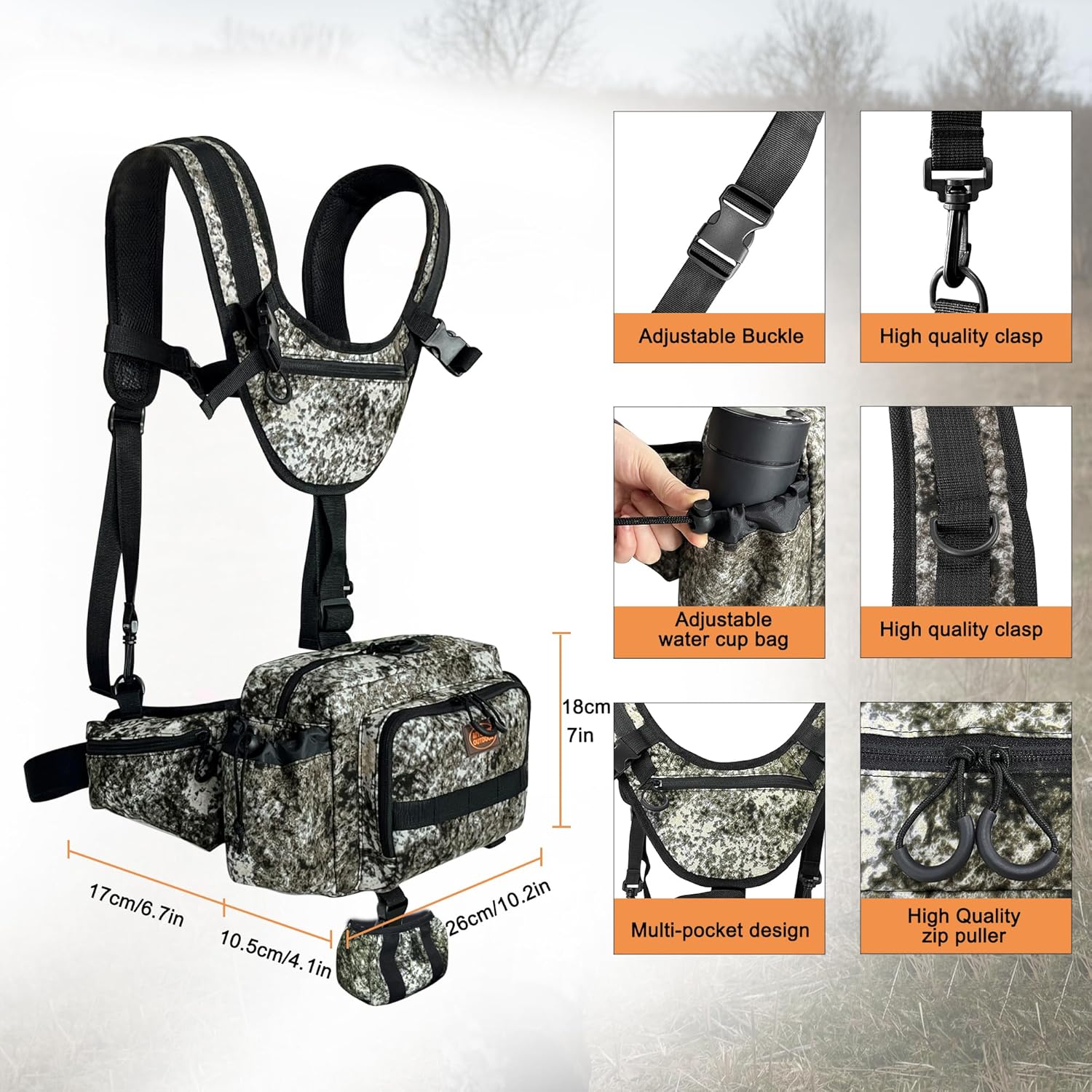Large Hunting Fanny Pack - Mydays