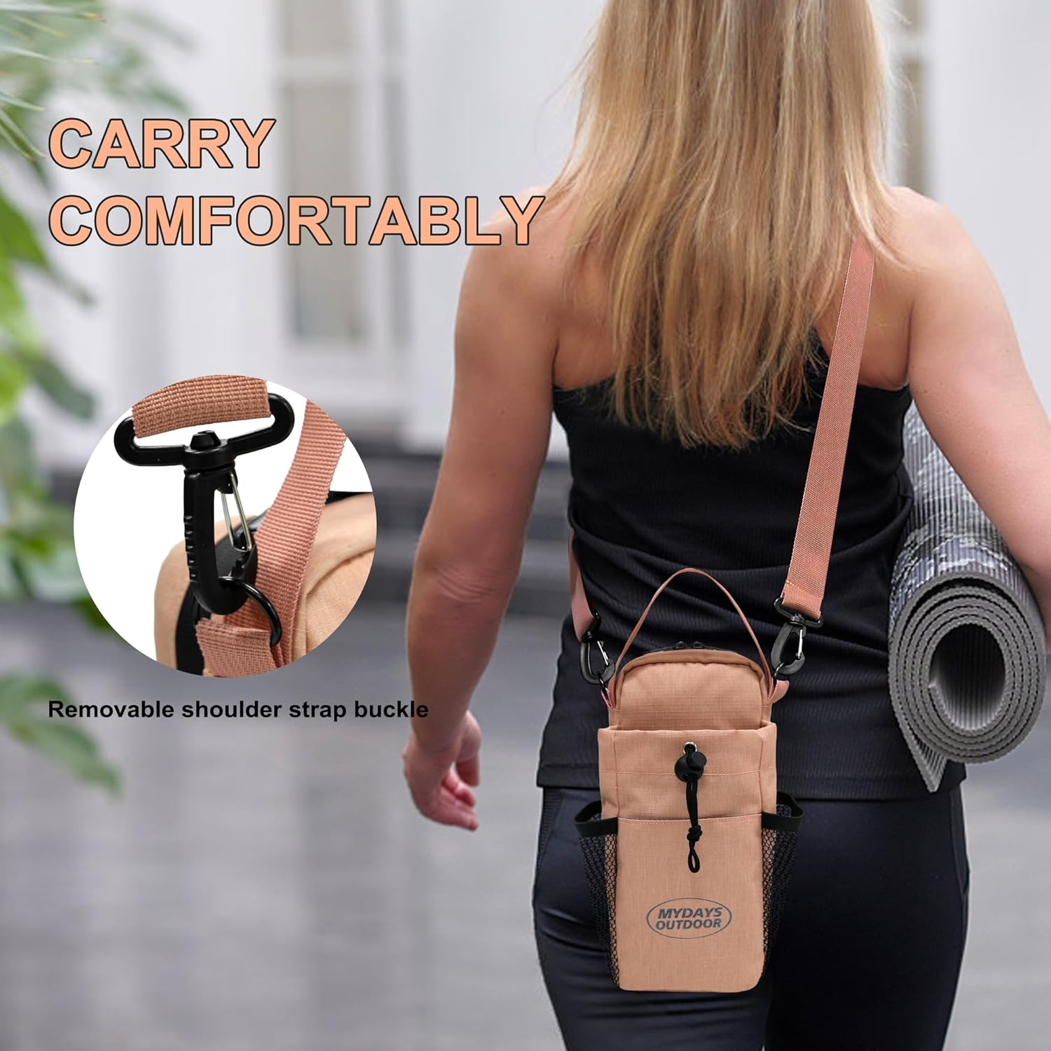 Magnetic Water Bottle Carrier Bag - Mydays