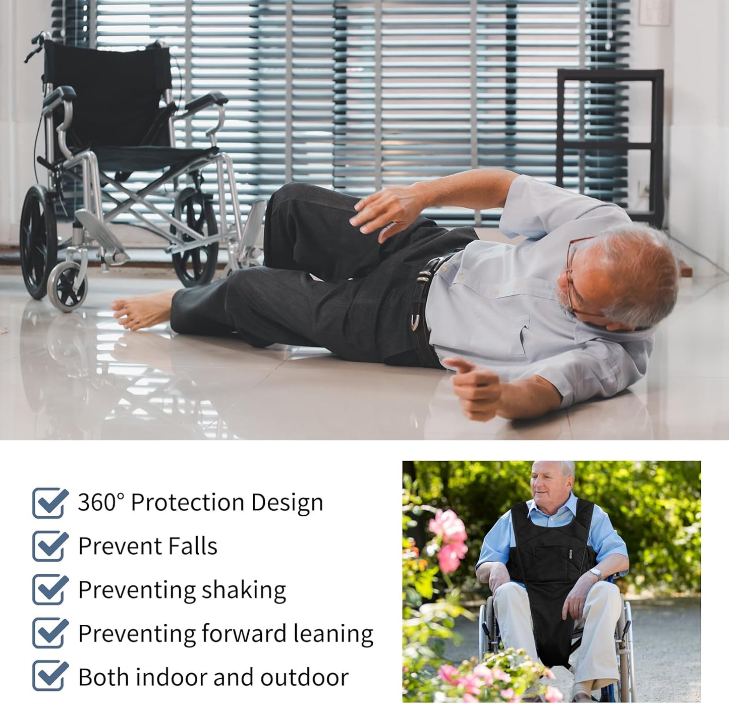 Medical Wheelchair Safety Belt - Mydays