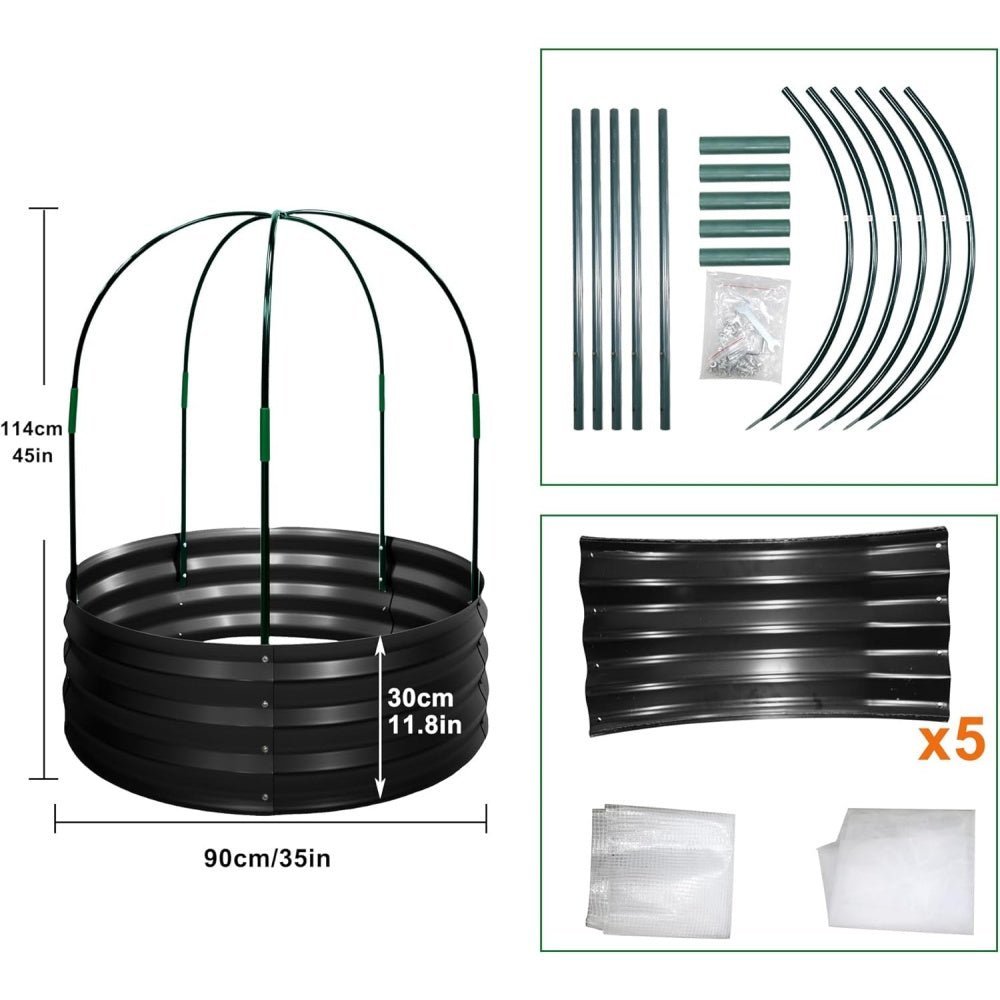 Metal Raised Garden Bed - Mydays