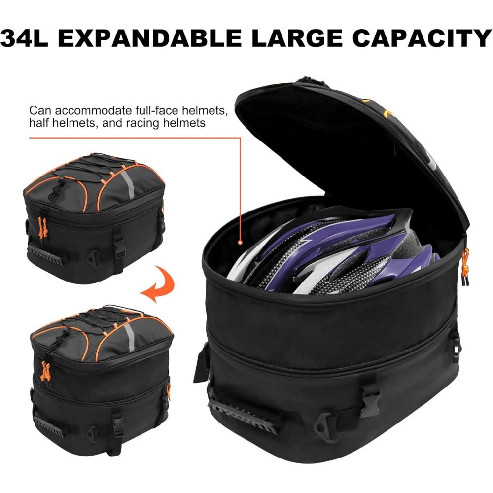 Motorcycle Rear Seat Bag - Mydays