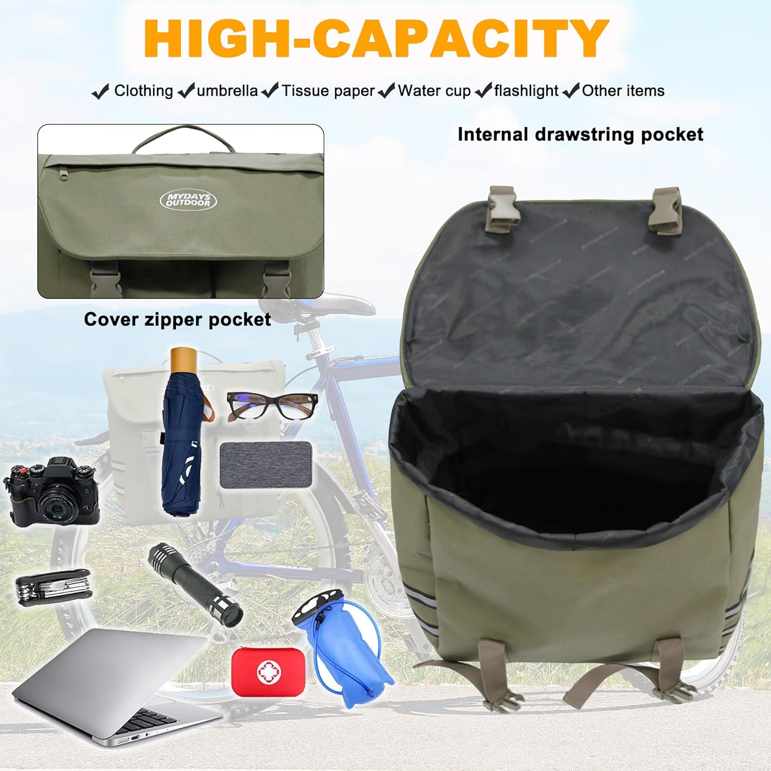 Panniers Bike Bags - Mydays