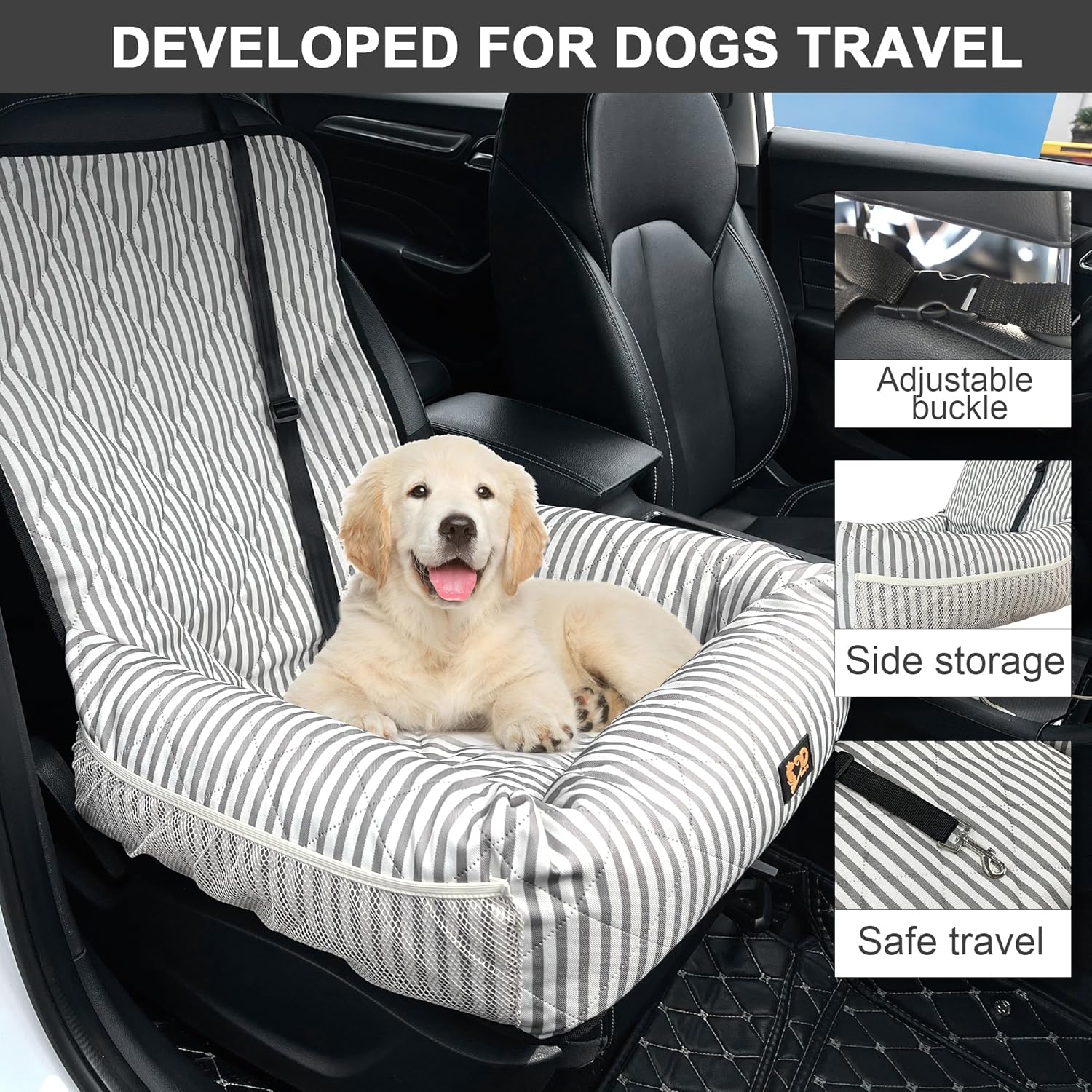 Portable Dog Car Seat - Mydays