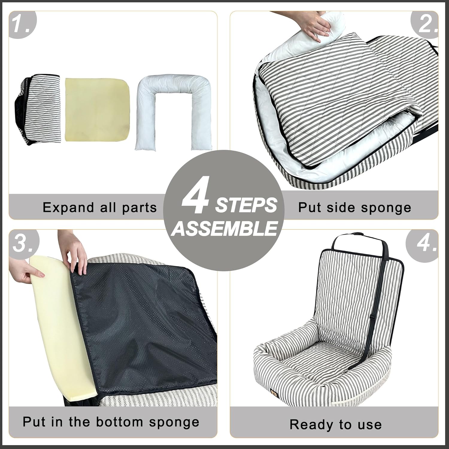 Portable Dog Car Seat - Mydays